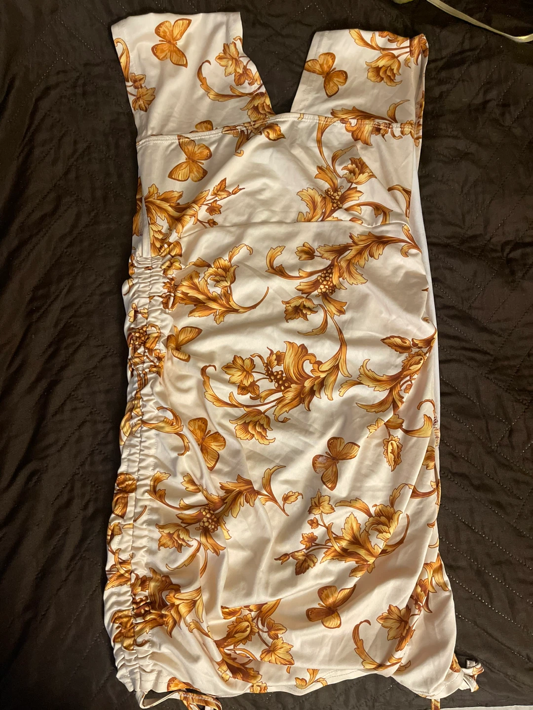 SHEIN Ruched Halter Dress - photo 2