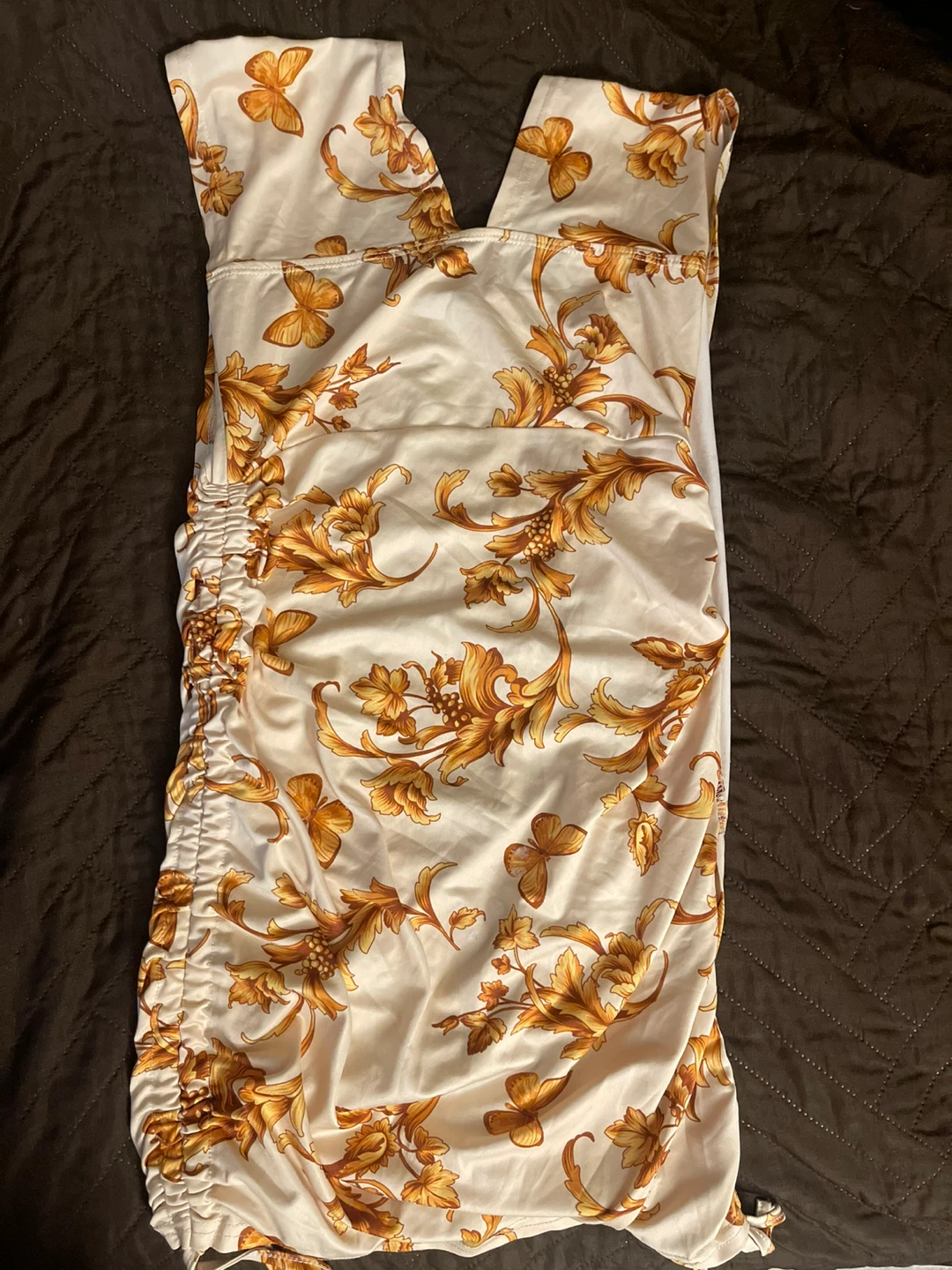 SHEIN Ruched Halter Dress - photo 3