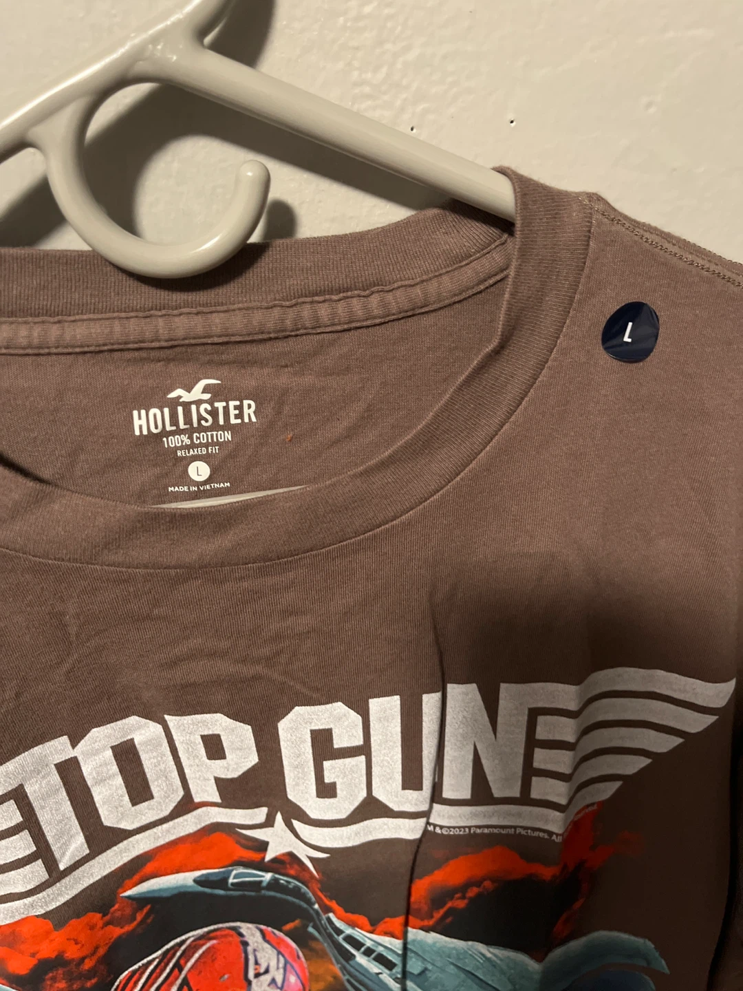 Hollister Top Gun Graphic T-Shirt Size L - photo 2