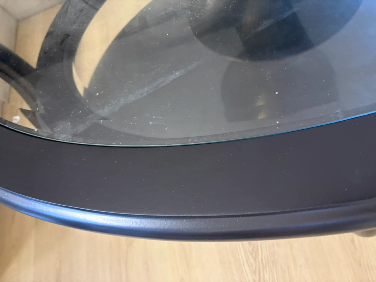 Oval Glass Top Coffee Table - photo 3
