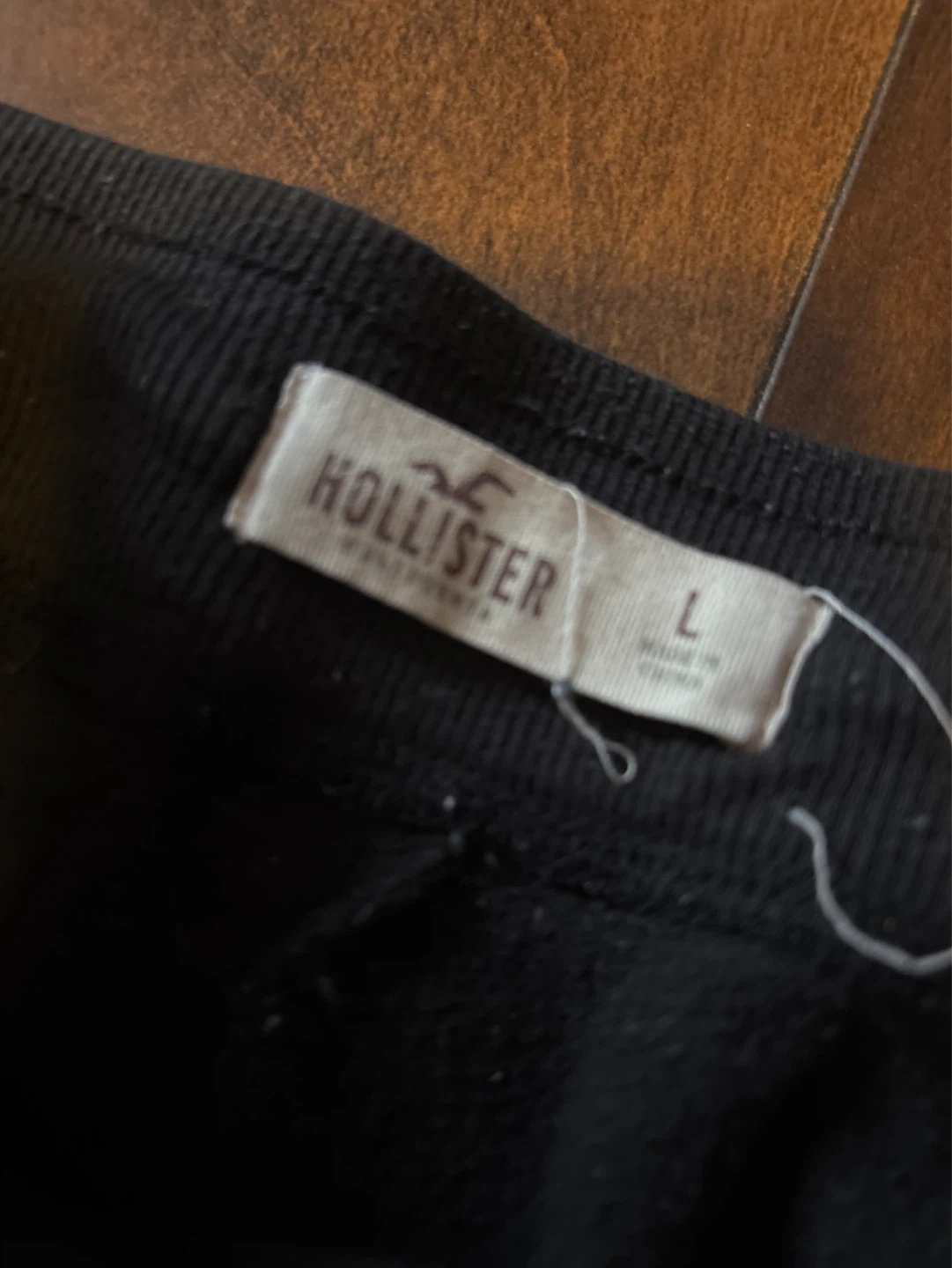 Hollister Black Joggers Size L - photo 2