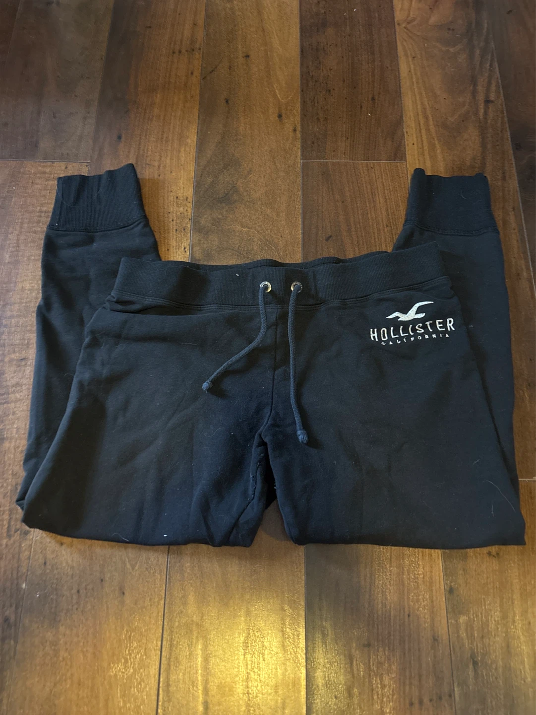 Hollister Black Joggers Size L