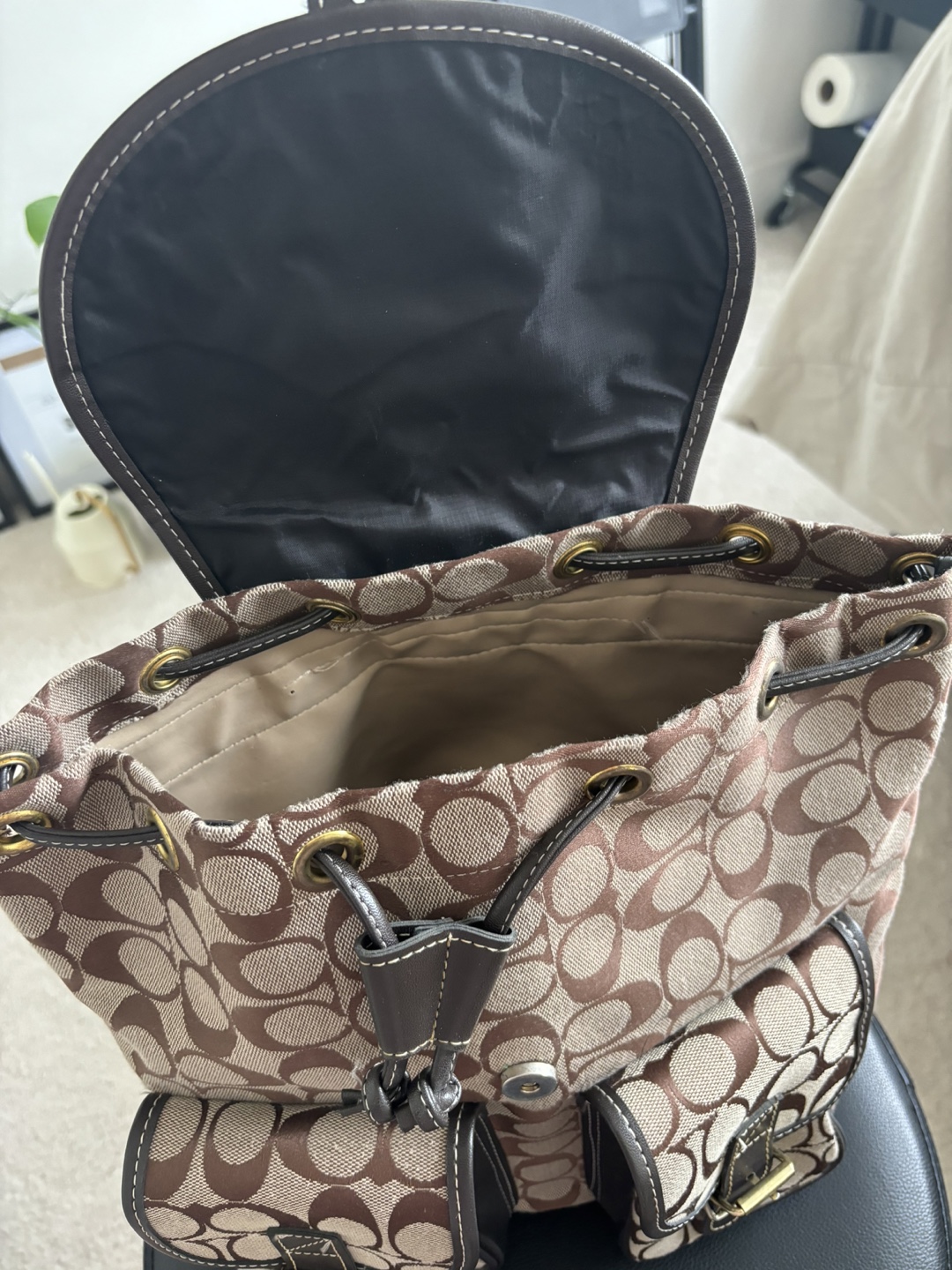 Vintage Coach Backpack - photo 5