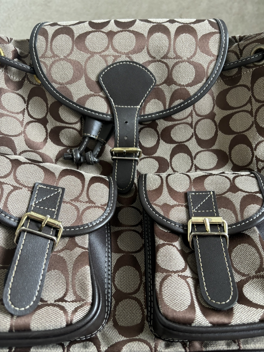 Vintage Coach Backpack - photo 2