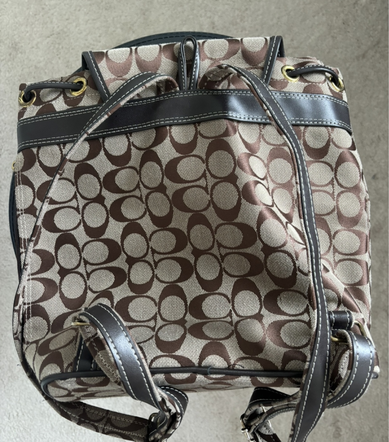 Vintage Coach Backpack - photo 3