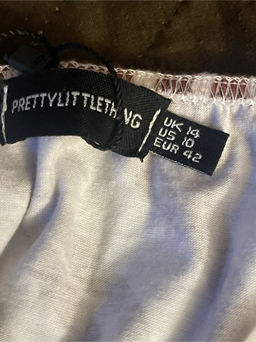 PrettyLittleThing Brown Zebra Print Crop Top - photo 3