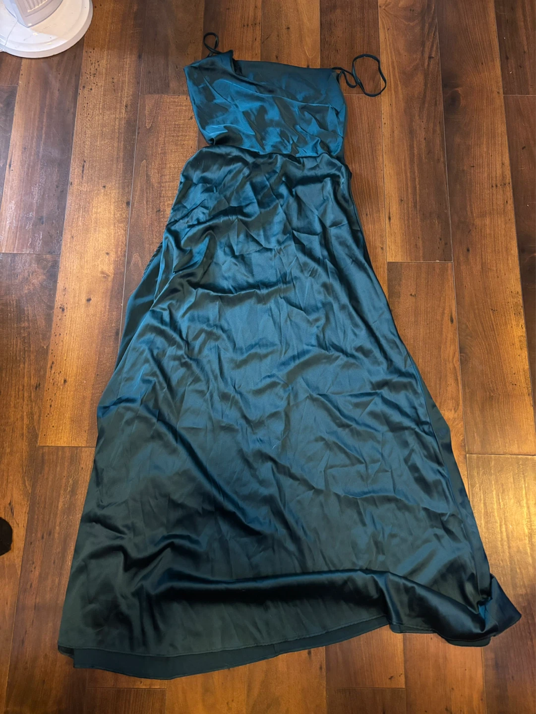 SHEIN Teal Satin Dress Size S/4