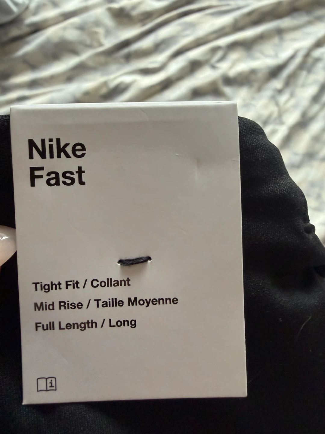 Nike Fast Tights Black S/P/CH - photo 4