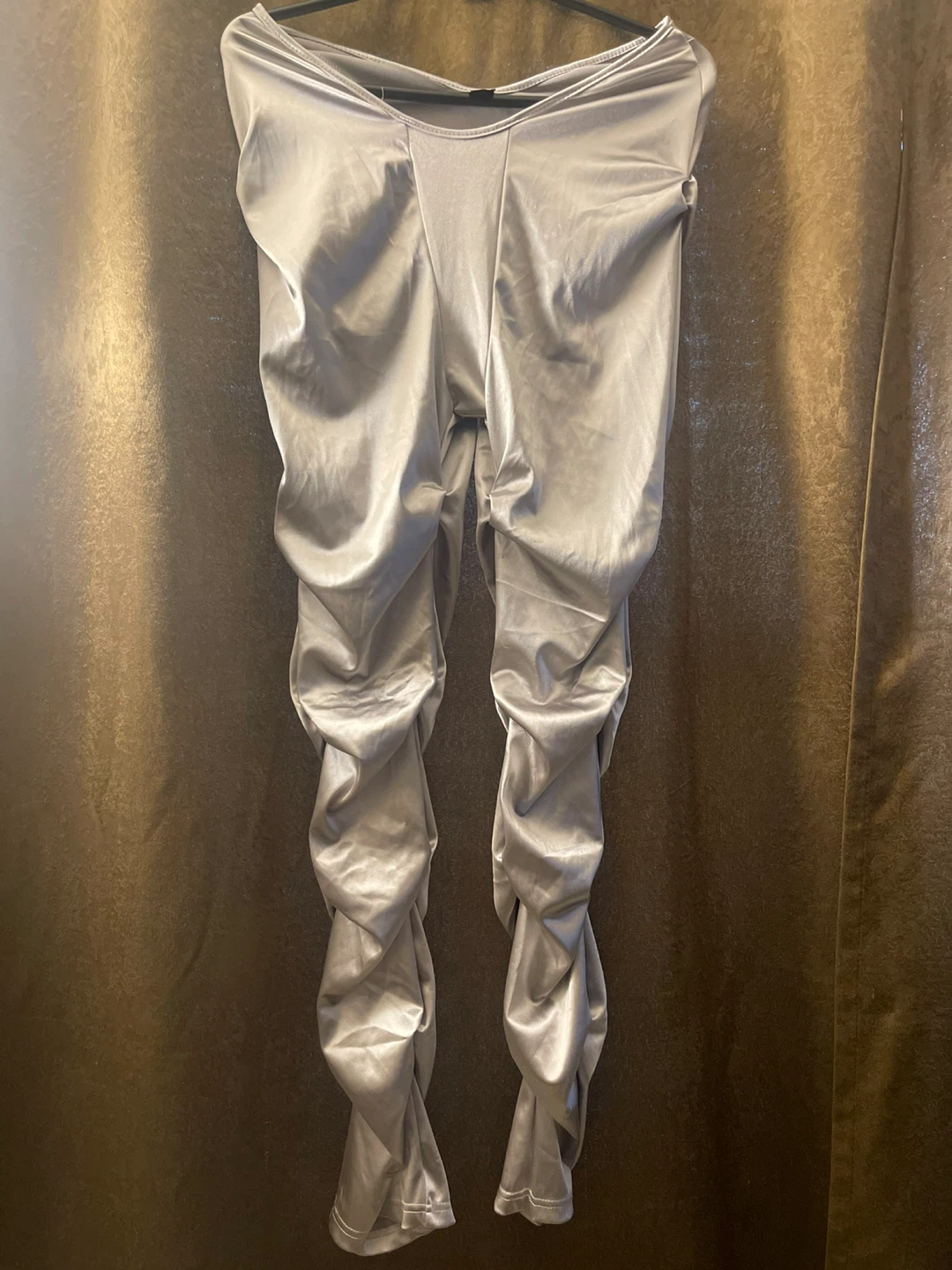 Ruched Silky Pants