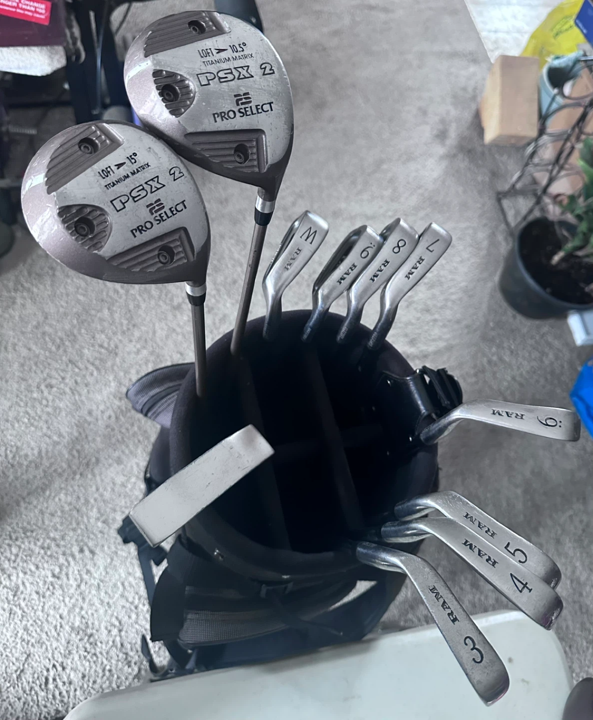 Wilson Golf Club Set with Ram Irons