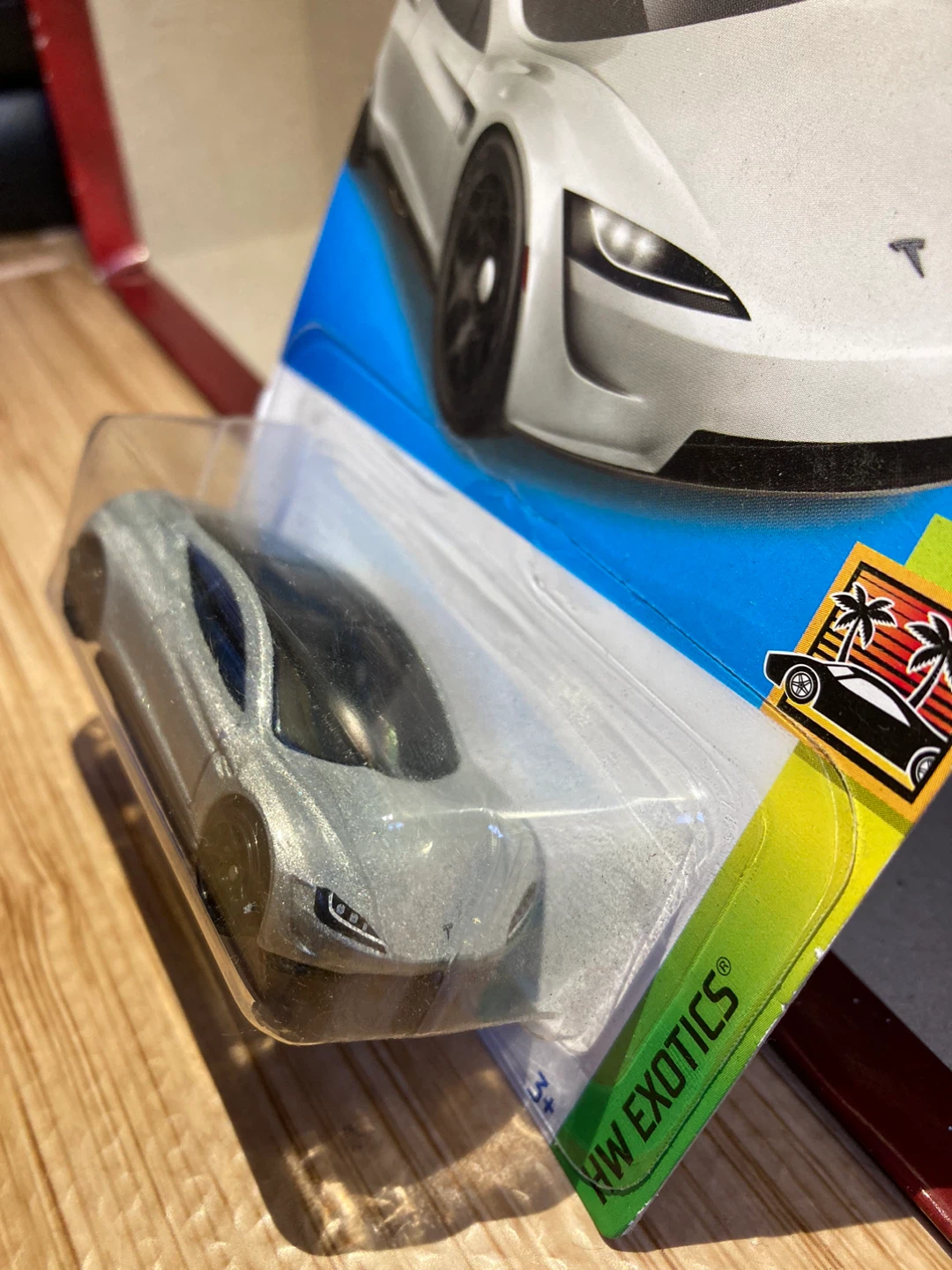 Hot Wheels / Tesla Roadster / Silver - photo 2