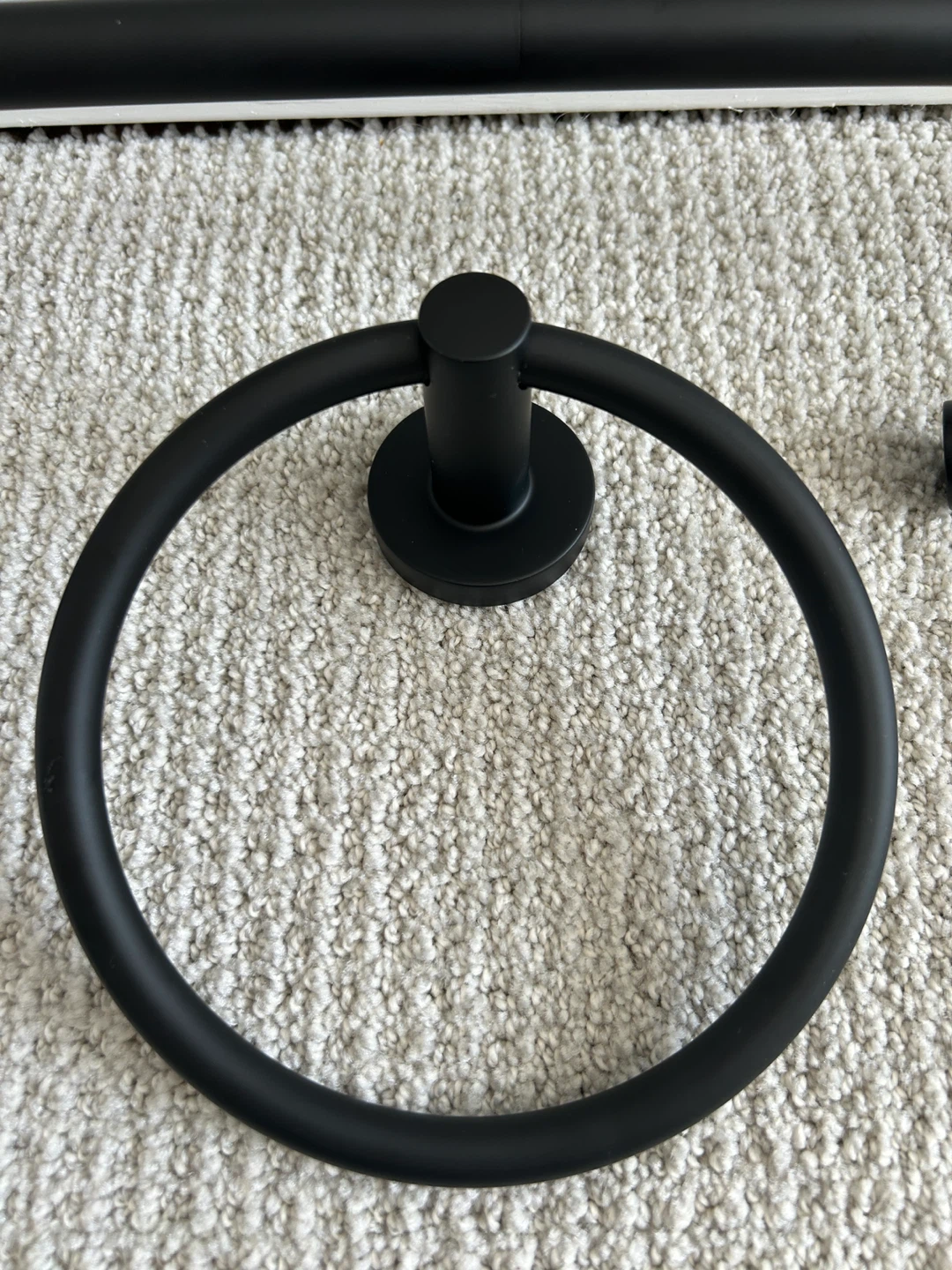 Black Matte Bathroom Hardware Set - photo 2