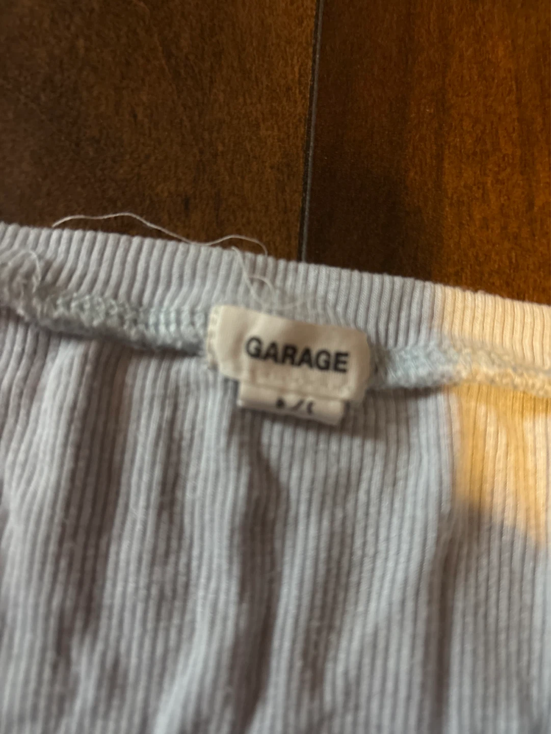 Garage Ribbed Twist Front Top - photo 2
