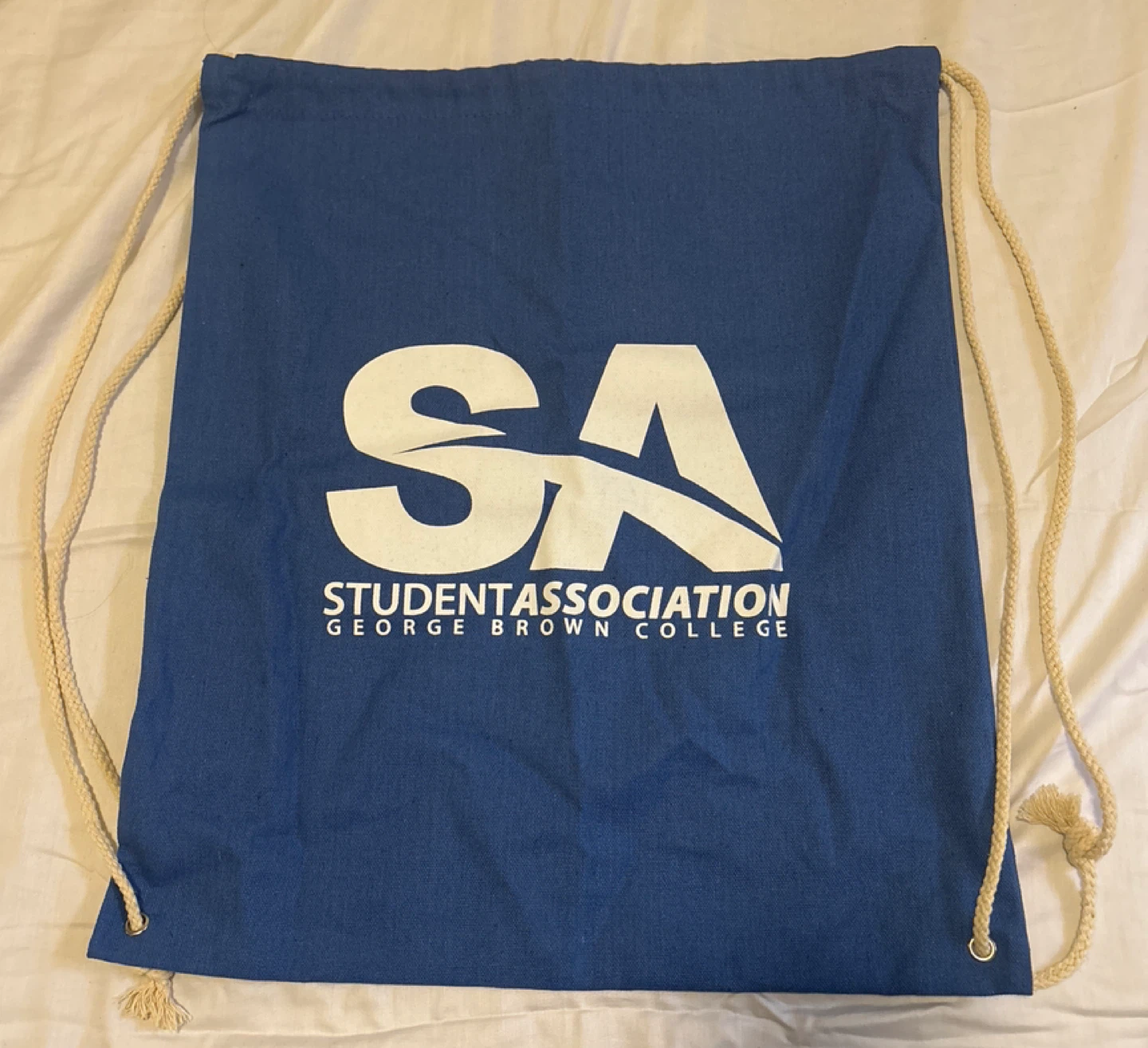 George Brown College Student Association Drawstring Bag