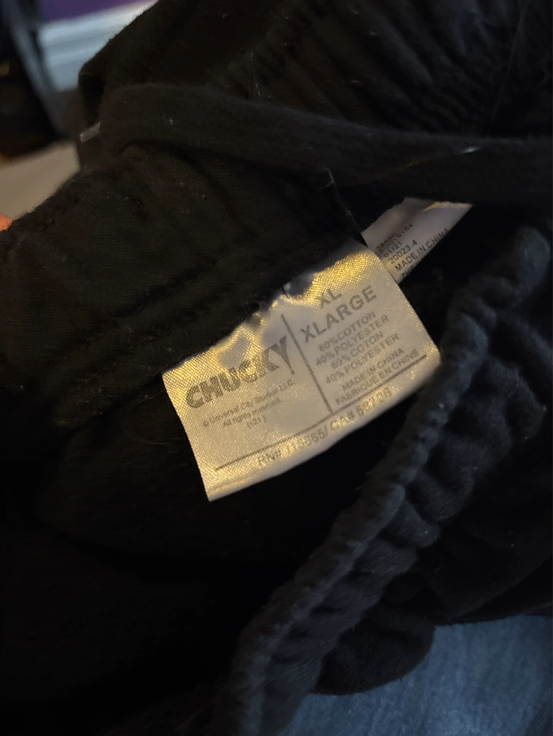 Chucky Sweatpants XL Black - photo 3