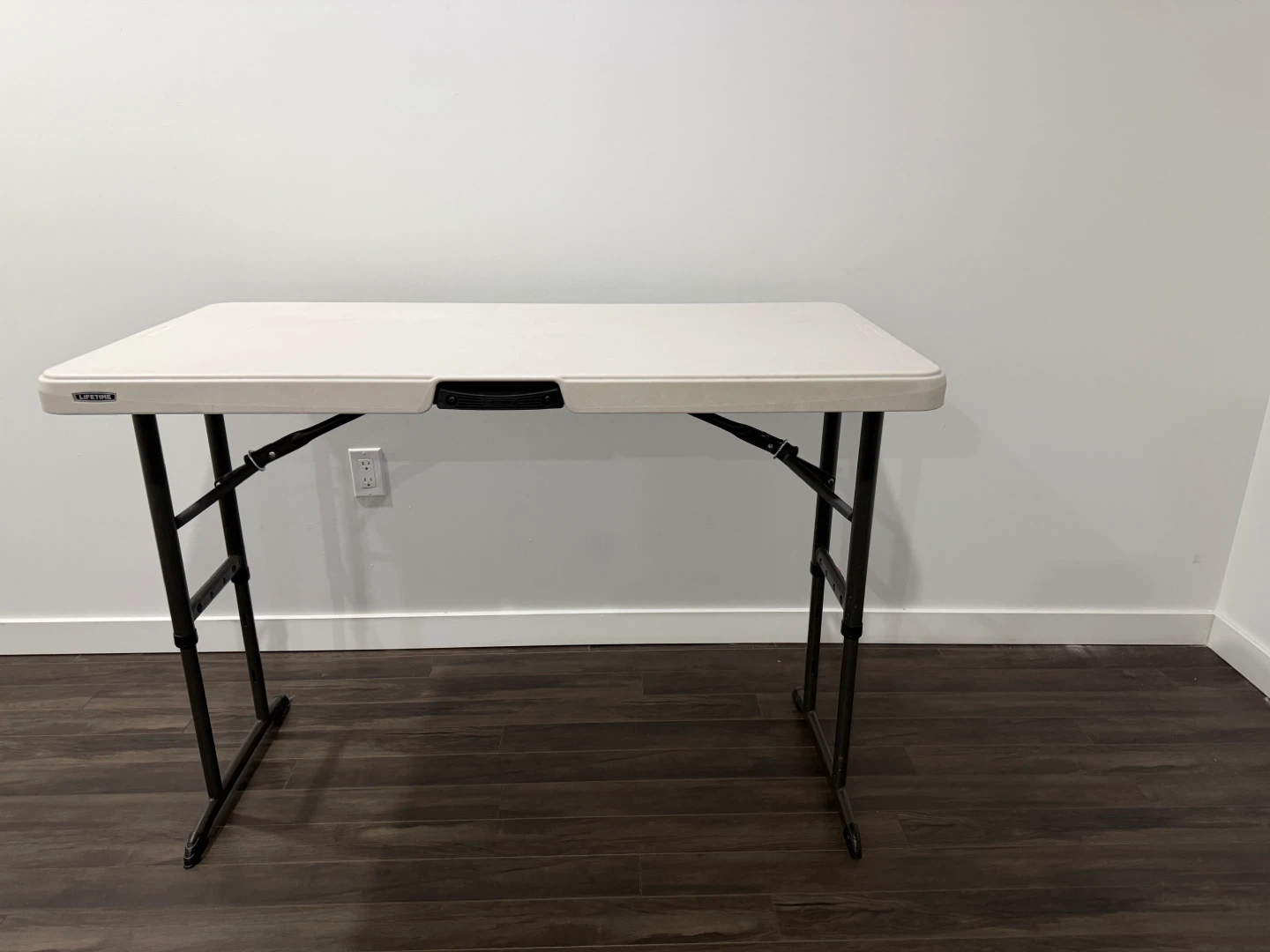 Moving sale-Lifetime height adjustable n foldable(legs) table - photo 5