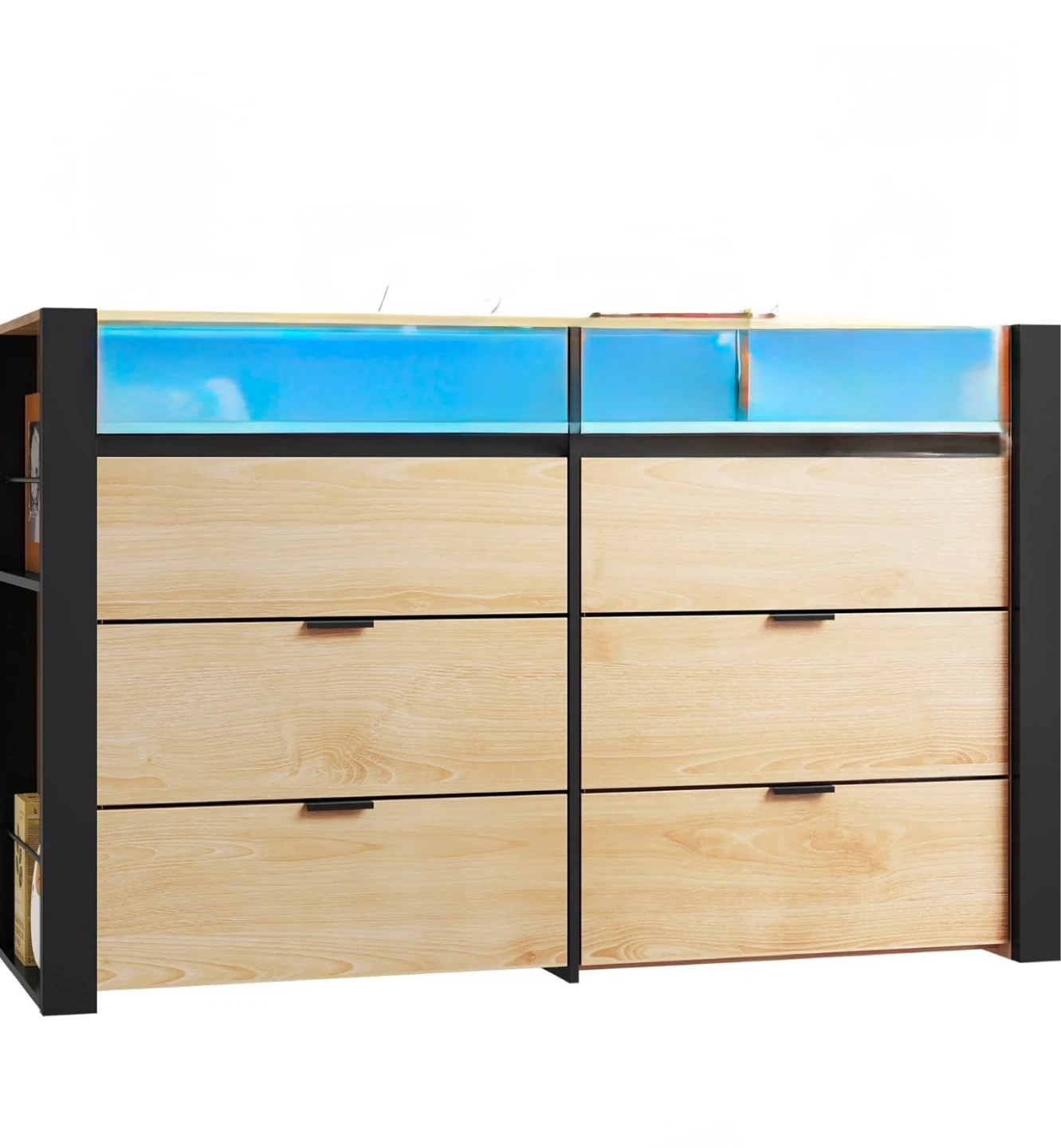 New Unopened Wooden LED Light Dresser - photo 2