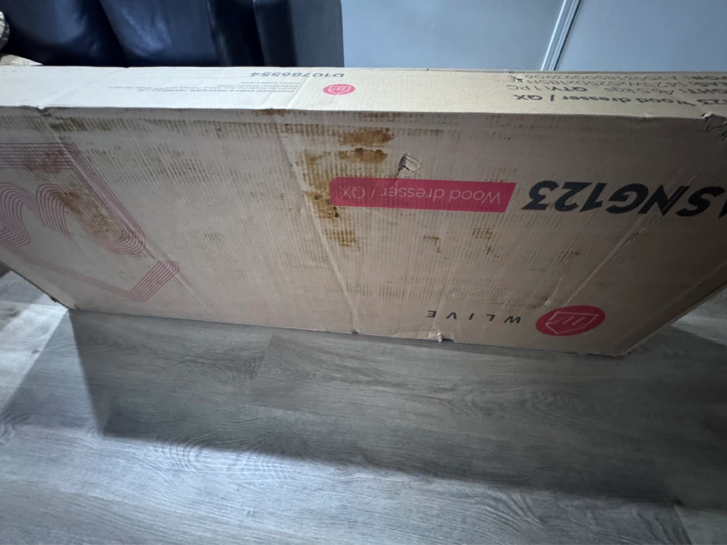 New Unopened Wooden LED Light Dresser - photo 3