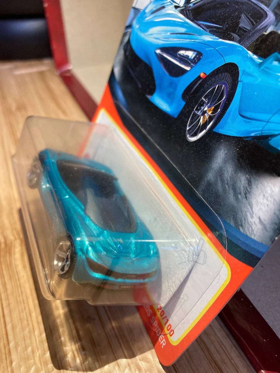 Matchbox / Mclaren 720S Spider / Teal Blue - photo 3