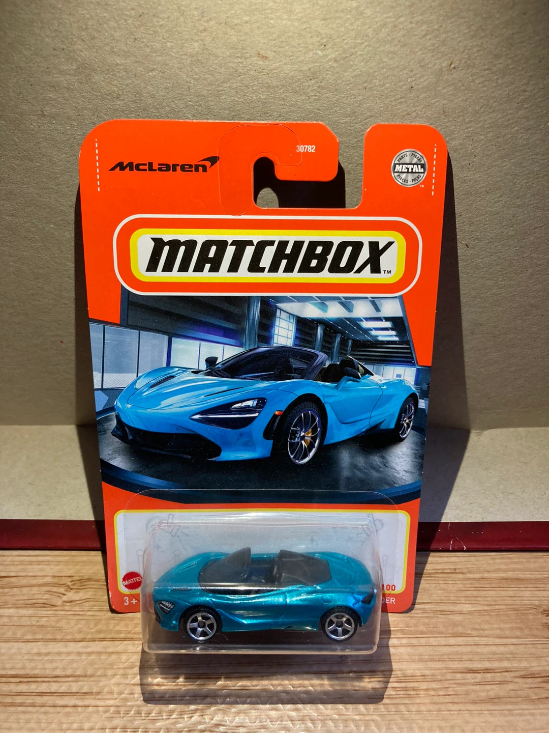 Matchbox / Mclaren 720S Spider / Teal Blue