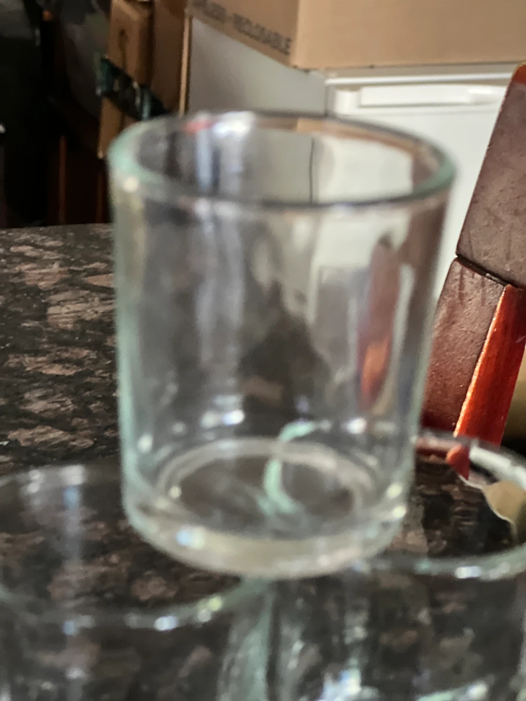 Set of 12 Clear Glass Votive Candle Holders - photo 3