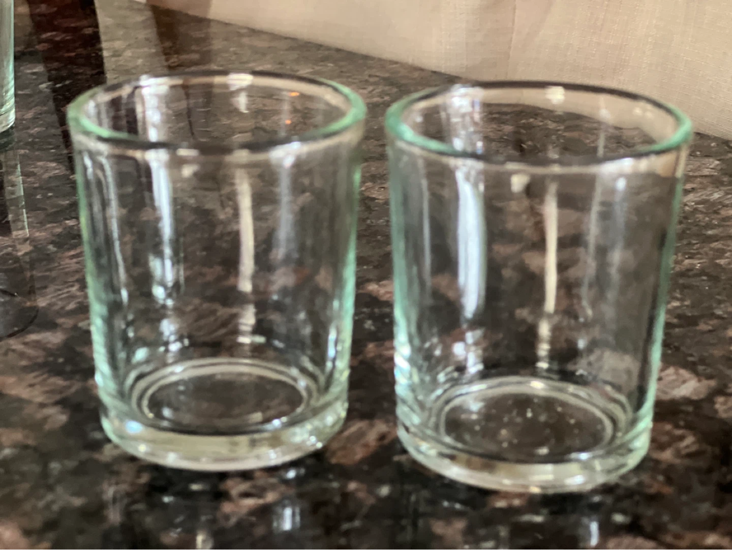 Set of 12 Clear Glass Votive Candle Holders - photo 4