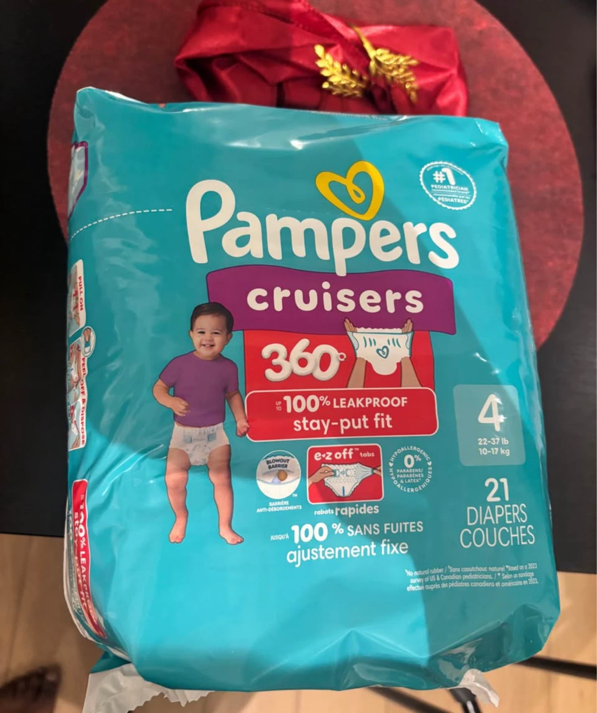 Pampers size 4