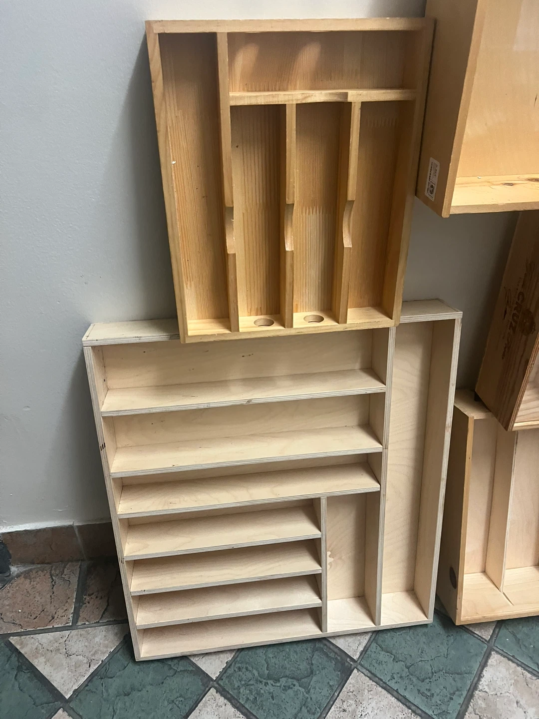 Assorted Wooden Organizers and Boxes - photo 2