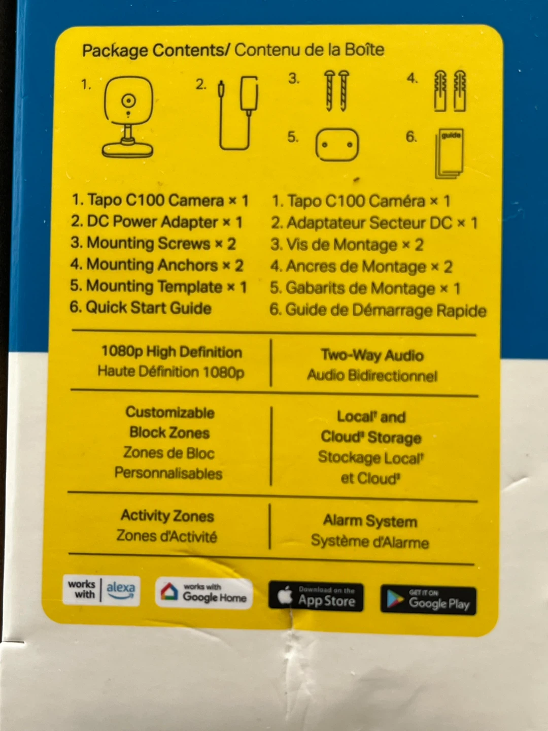 Tapo C100 Home Security Wi-Fi Camera - photo 4