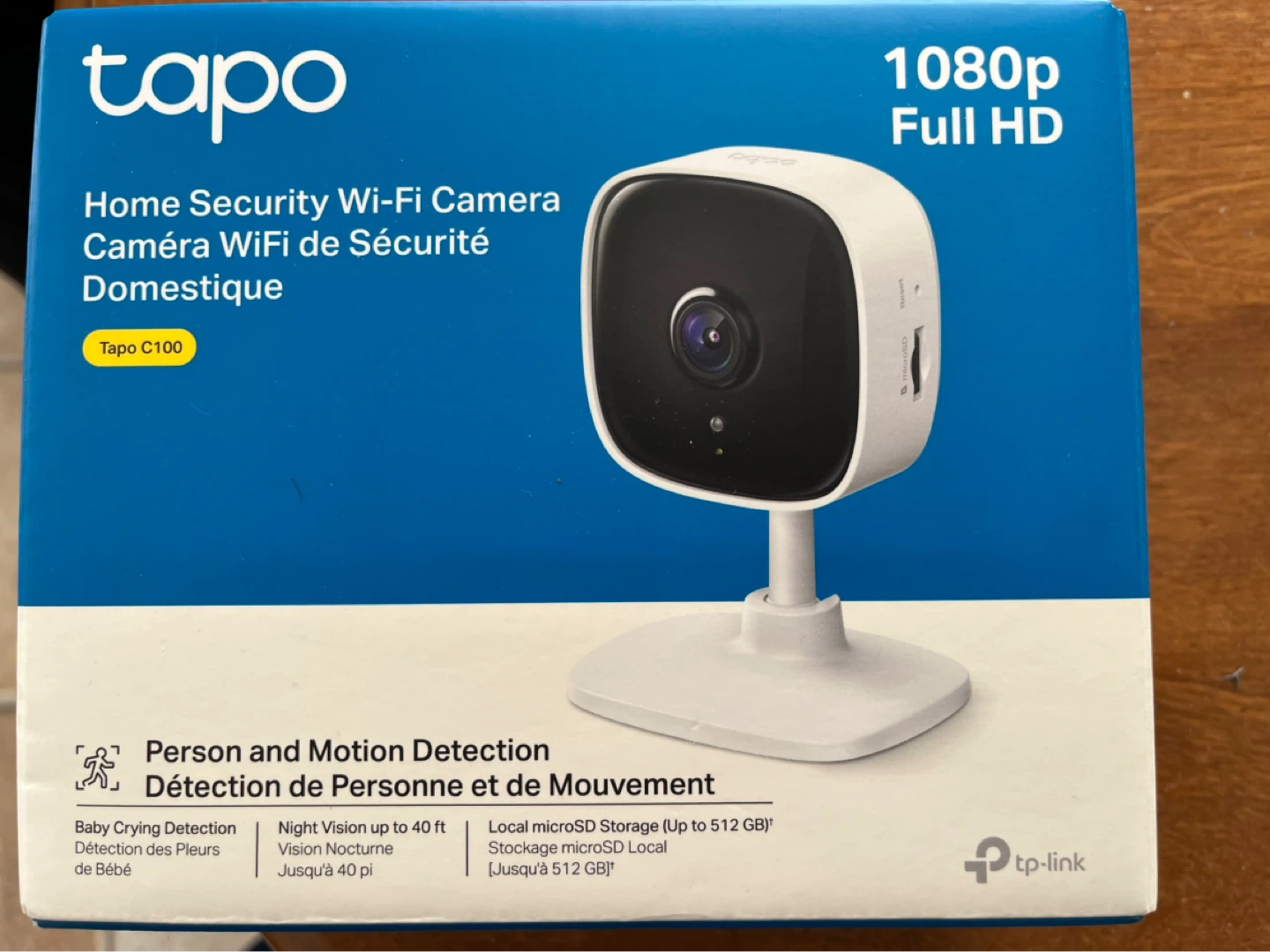 Tapo C100 Home Security Wi-Fi Camera