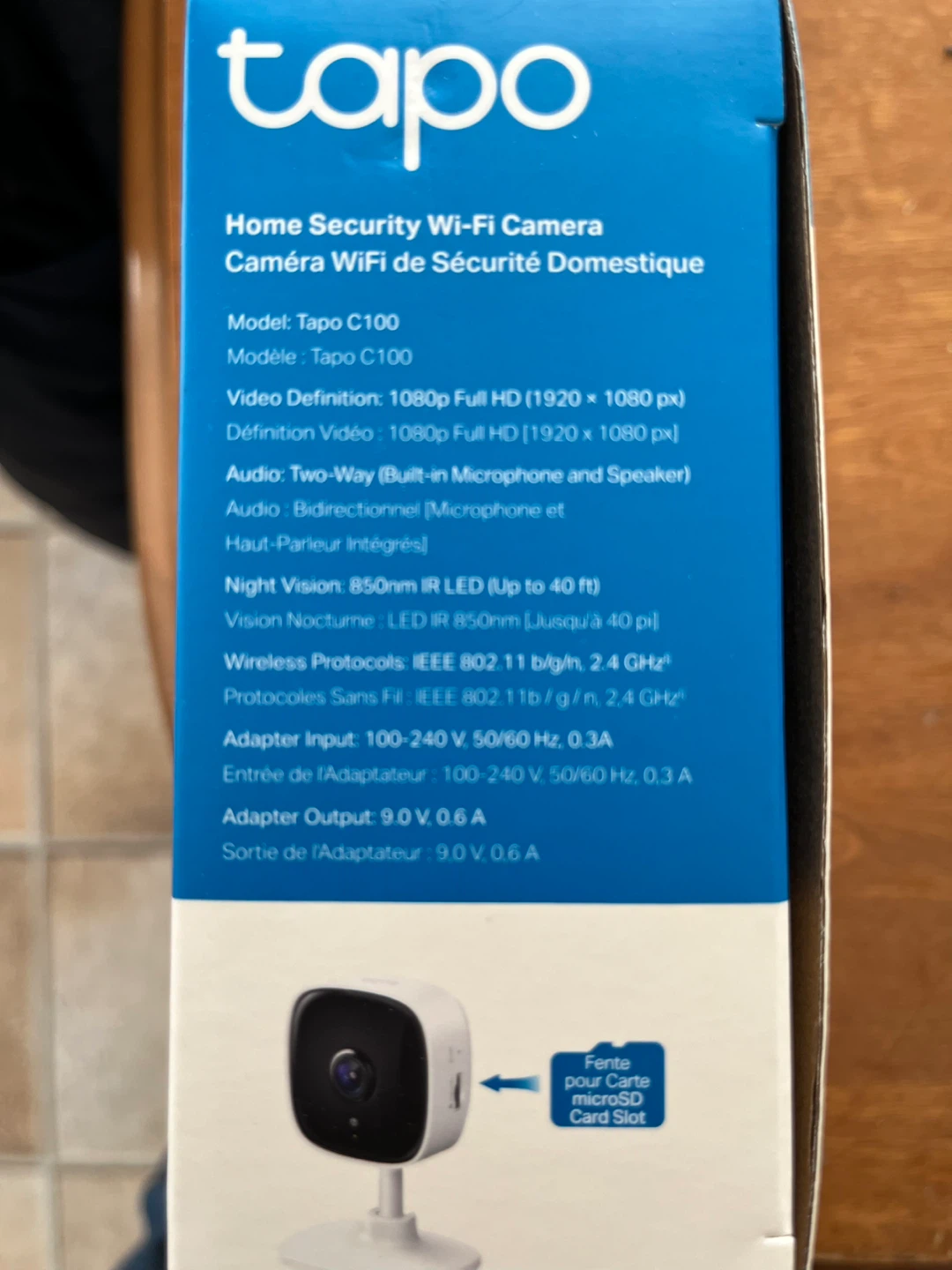 Tapo C100 Home Security Wi-Fi Camera - photo 3