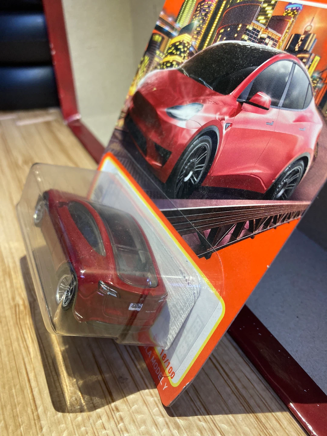 Matchbox / Tesla Model Y / Red - photo 3