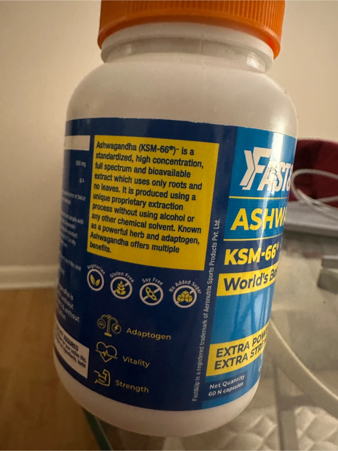 FAST&UP Ashwagandha KSM-66 Capsules - photo 4