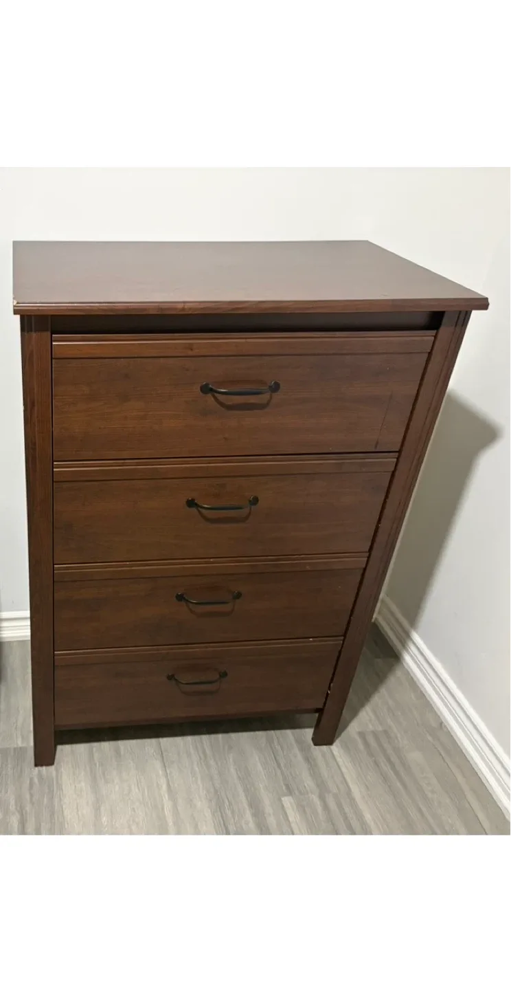 Brown Wooden Dresser