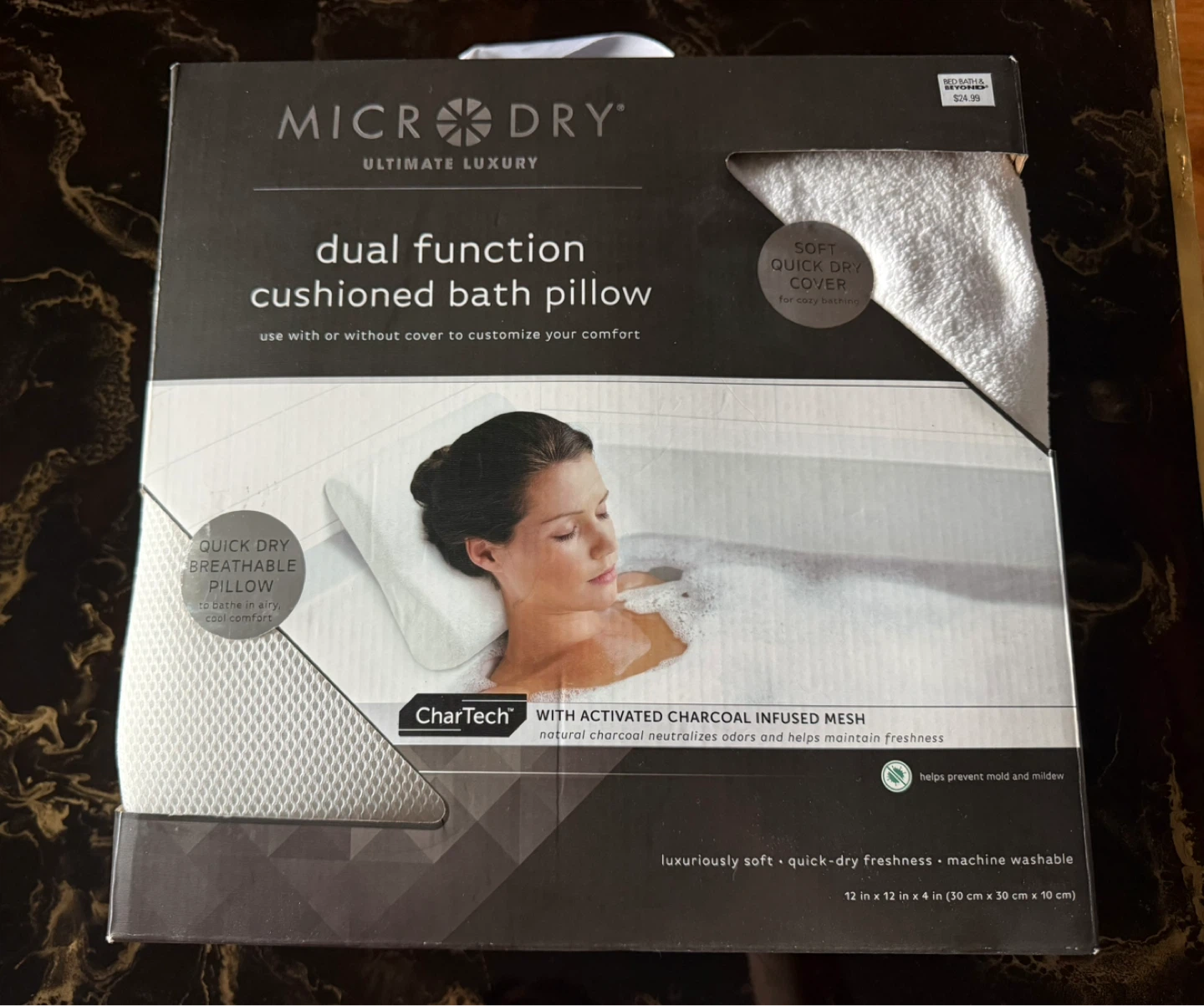 Micro Dry Bath Pillow (Bed Bath & Beyond)