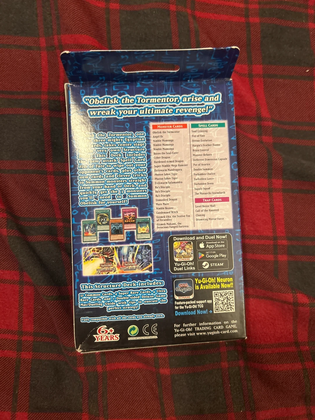 Yu-Gi-Oh! Egyptian God Deck: Obelisk the Tormentor - photo 2
