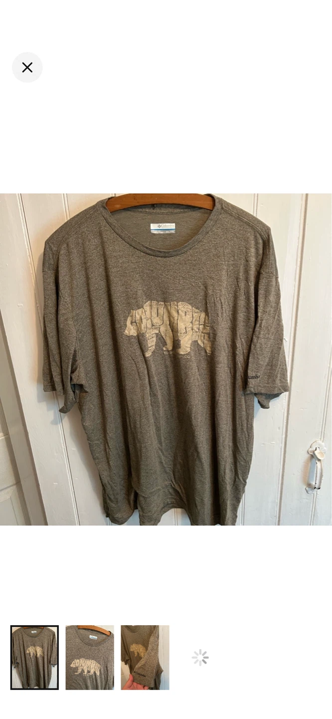 Columbia Bear Graphic T-Shirt - Men's XXL