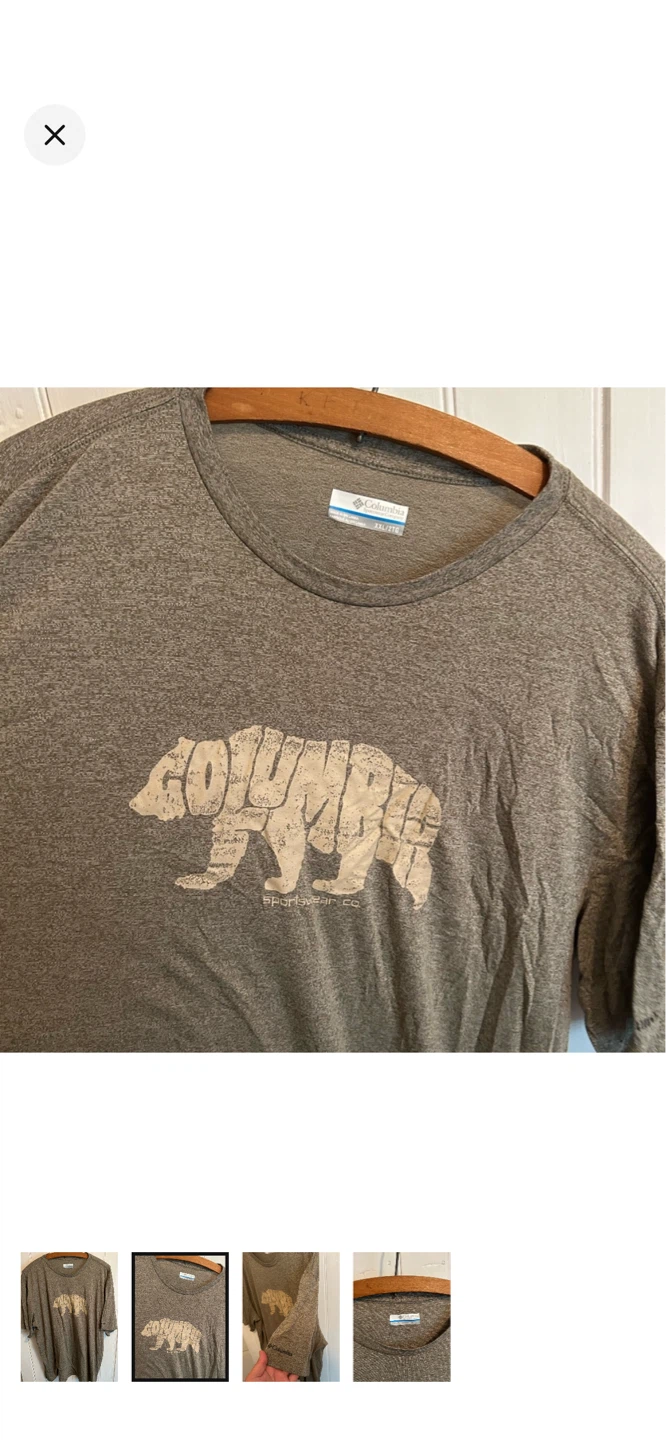 Columbia Bear Graphic T-Shirt - Men's XXL - photo 2