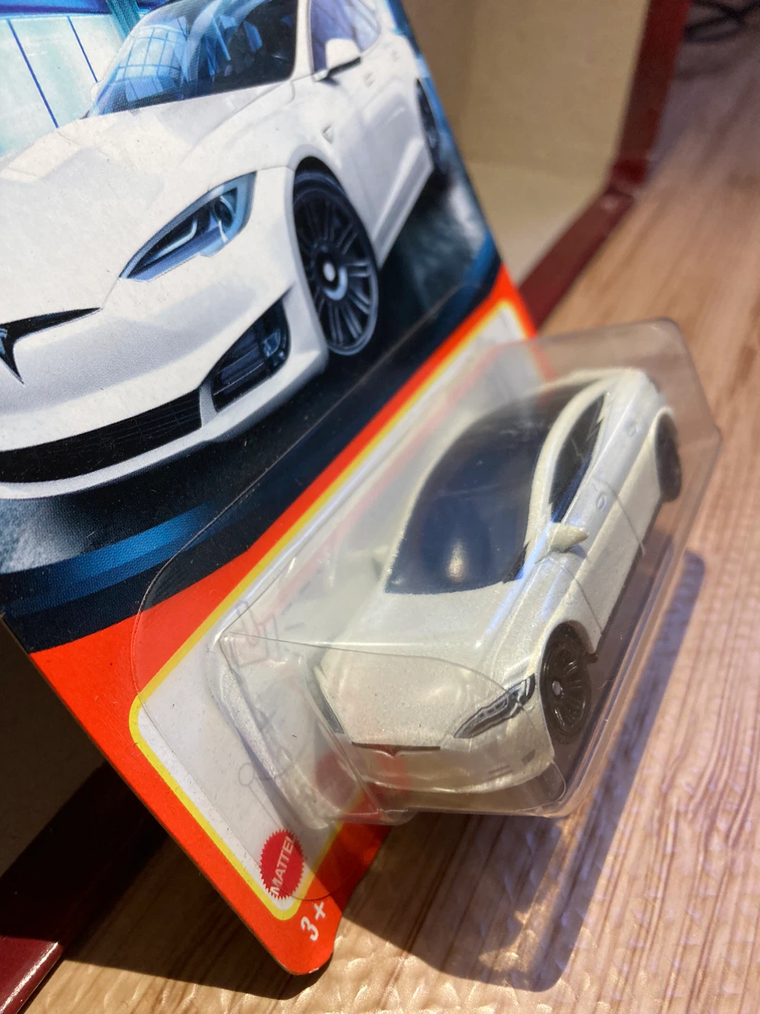 Matchbox / Tesla Model S / White - photo 2