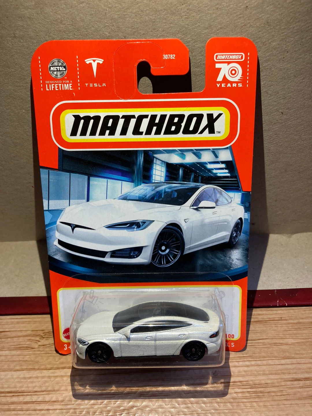 Matchbox / Tesla Model S / White