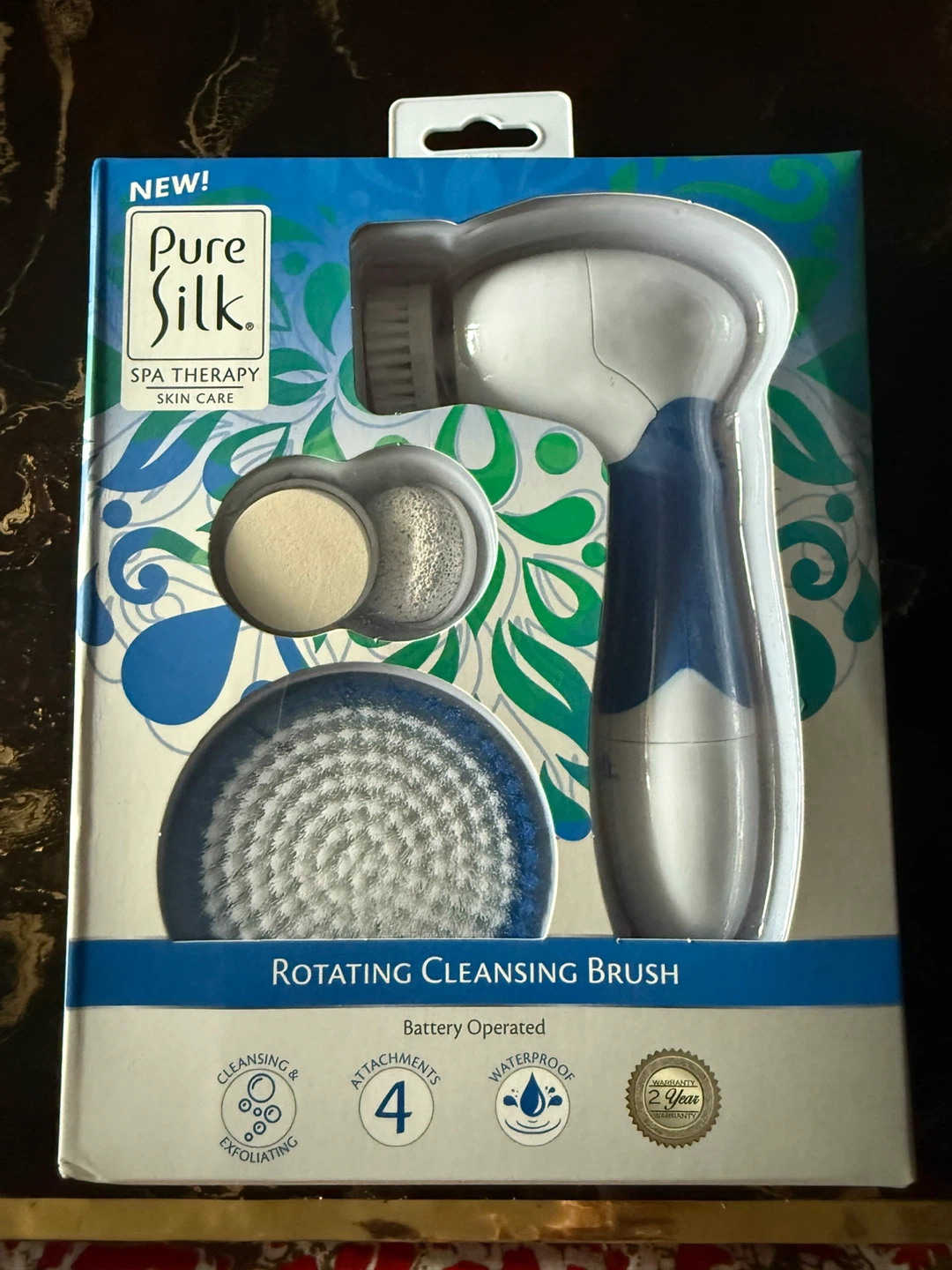 Pure Silk Rotating Cleansing Brush