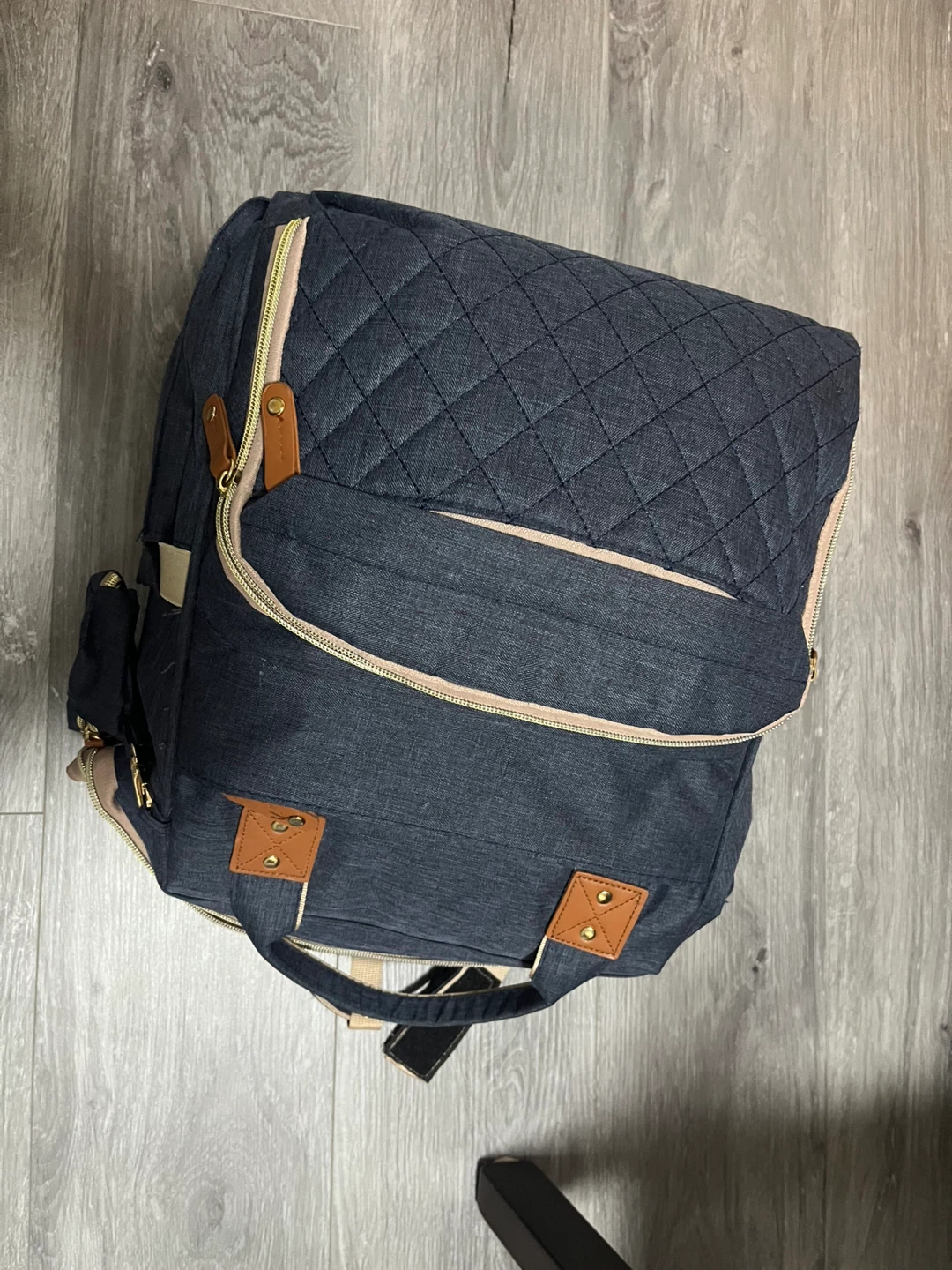 Navy Blue Diaper Bag Backpack - photo 2