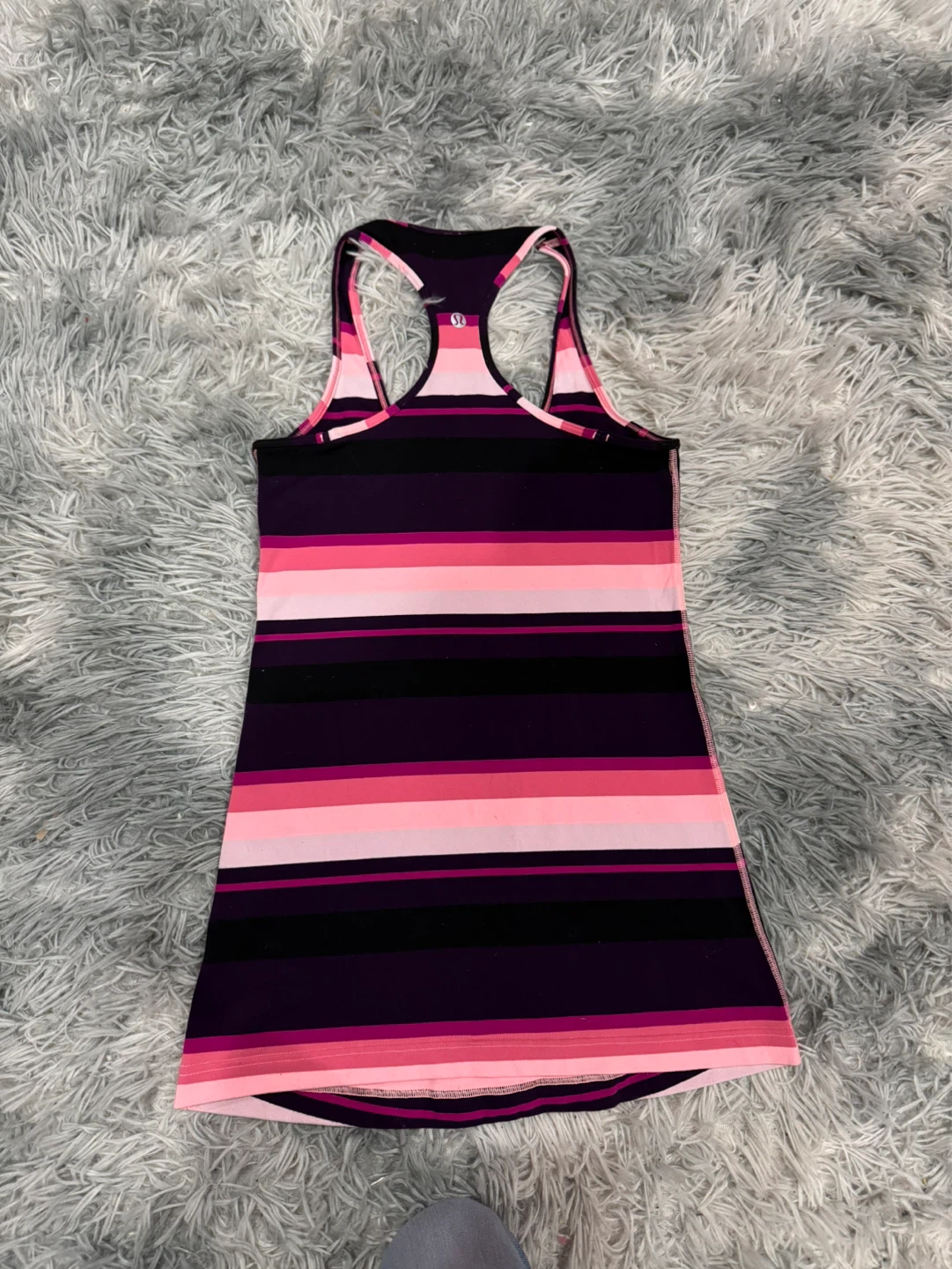 Lululemon Striped Racerback Tank Top - photo 2