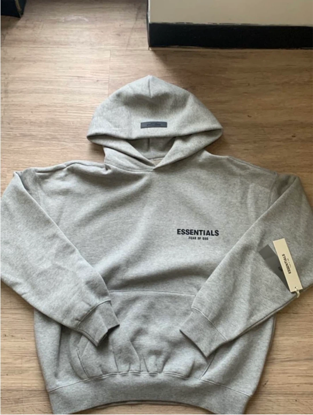 Essentials Fear of God Grey Hoodie