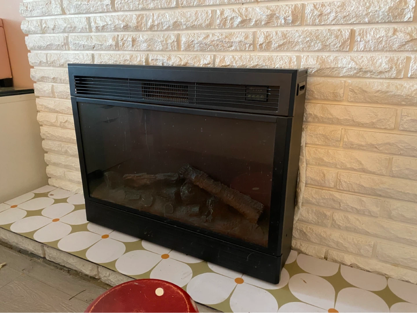 Non-Functioning Electric Fireplace