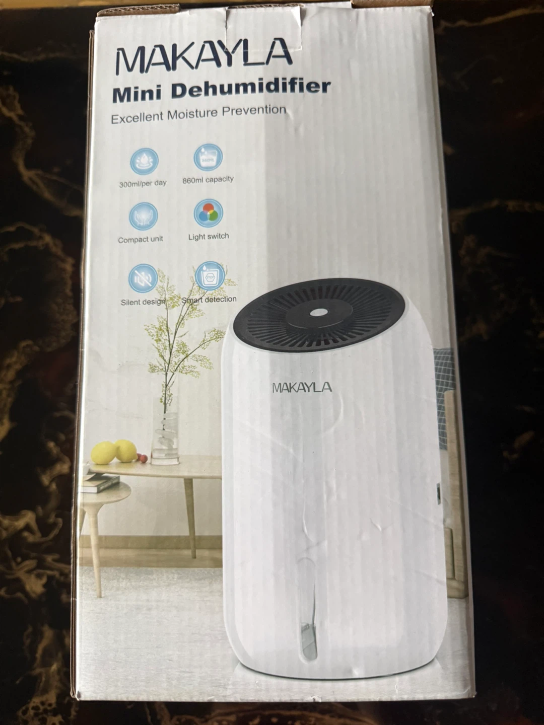Makayla Mini Dehumidifier MD304