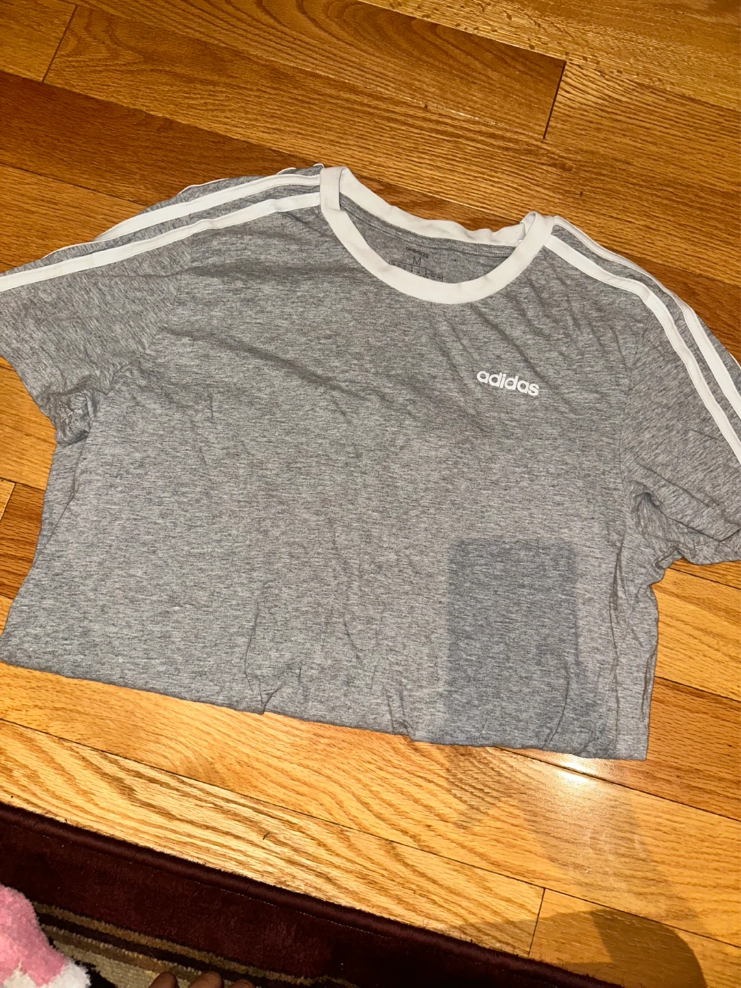 Adidas Grey T-Shirt Size M