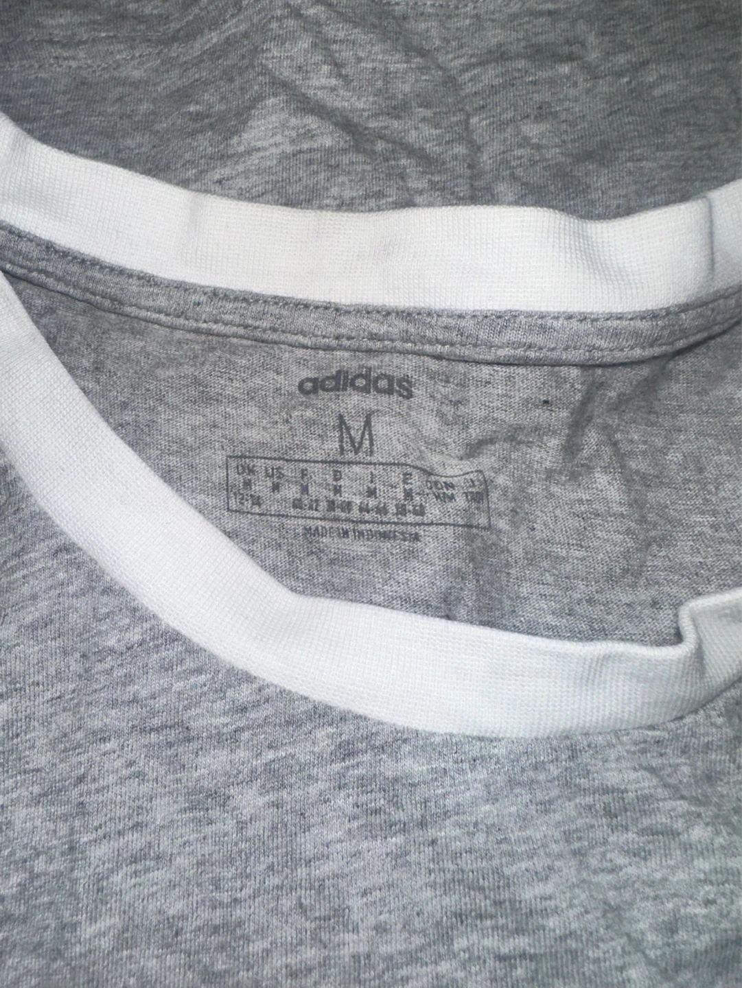 Adidas Grey T-Shirt Size M - photo 3