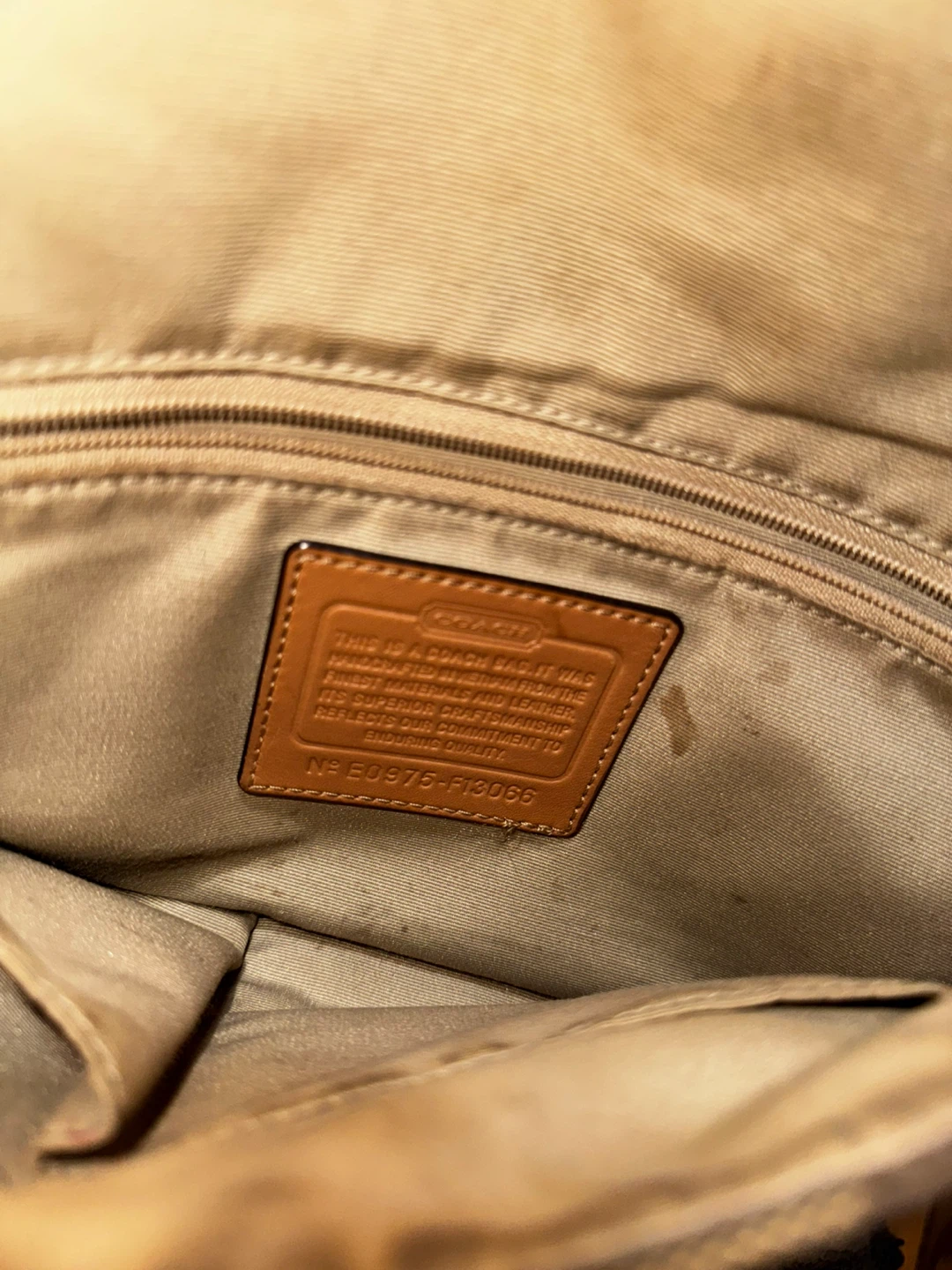 Coach Signature Canvas Shoulder Bag - photo 2