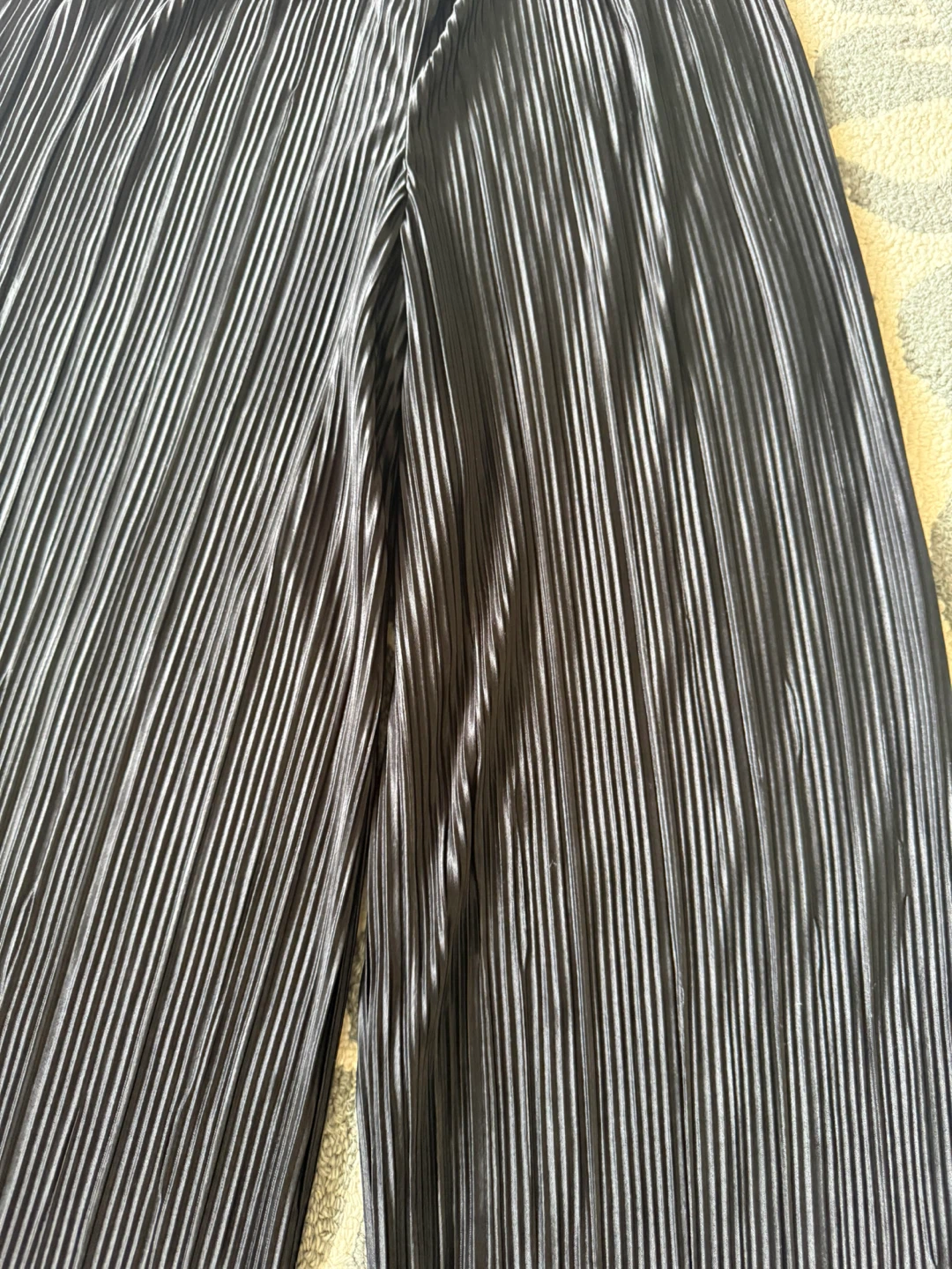 Rachel Zoe Black Pleated Wide Leg Pants XS - photo 2